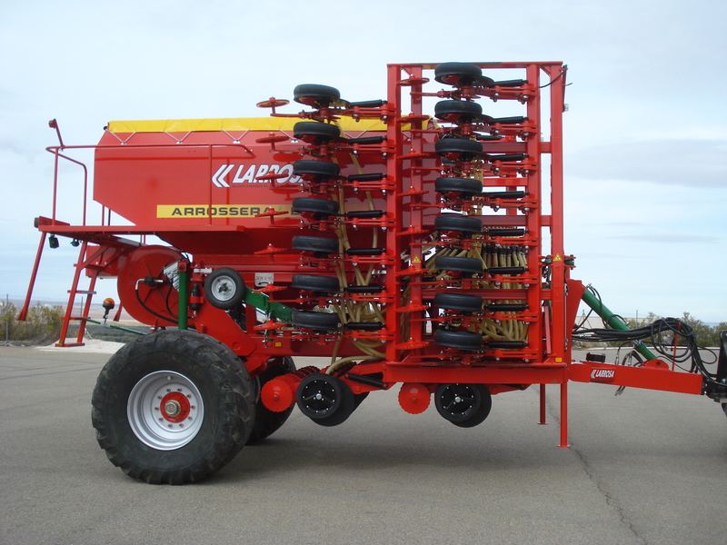 sembradora de arroz en españa